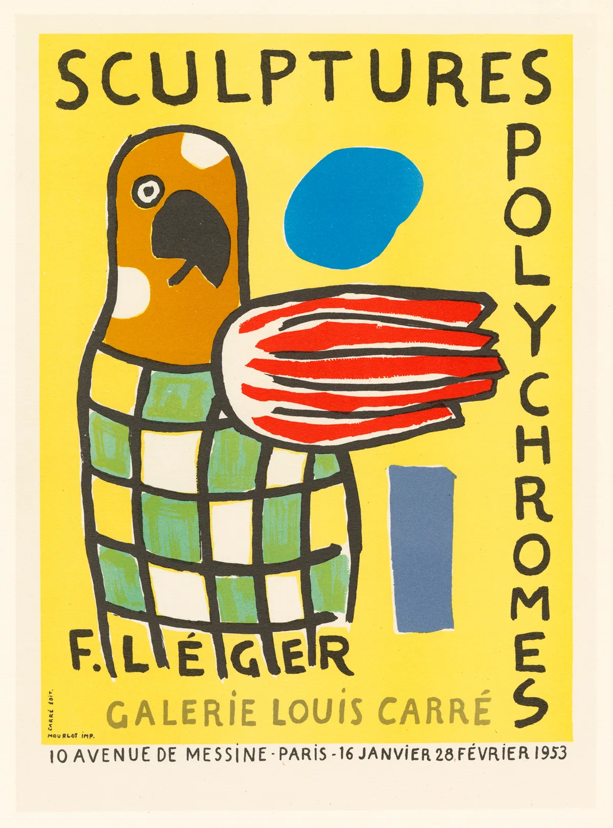 Lot 1: Fernand Leger (French, 1881-1955)Sculptures Polychromes