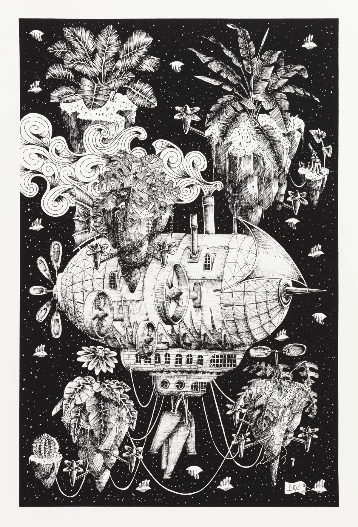 Lot 3: Pedro Ortiz Munoz (Colombian, b.1997)The Gardener