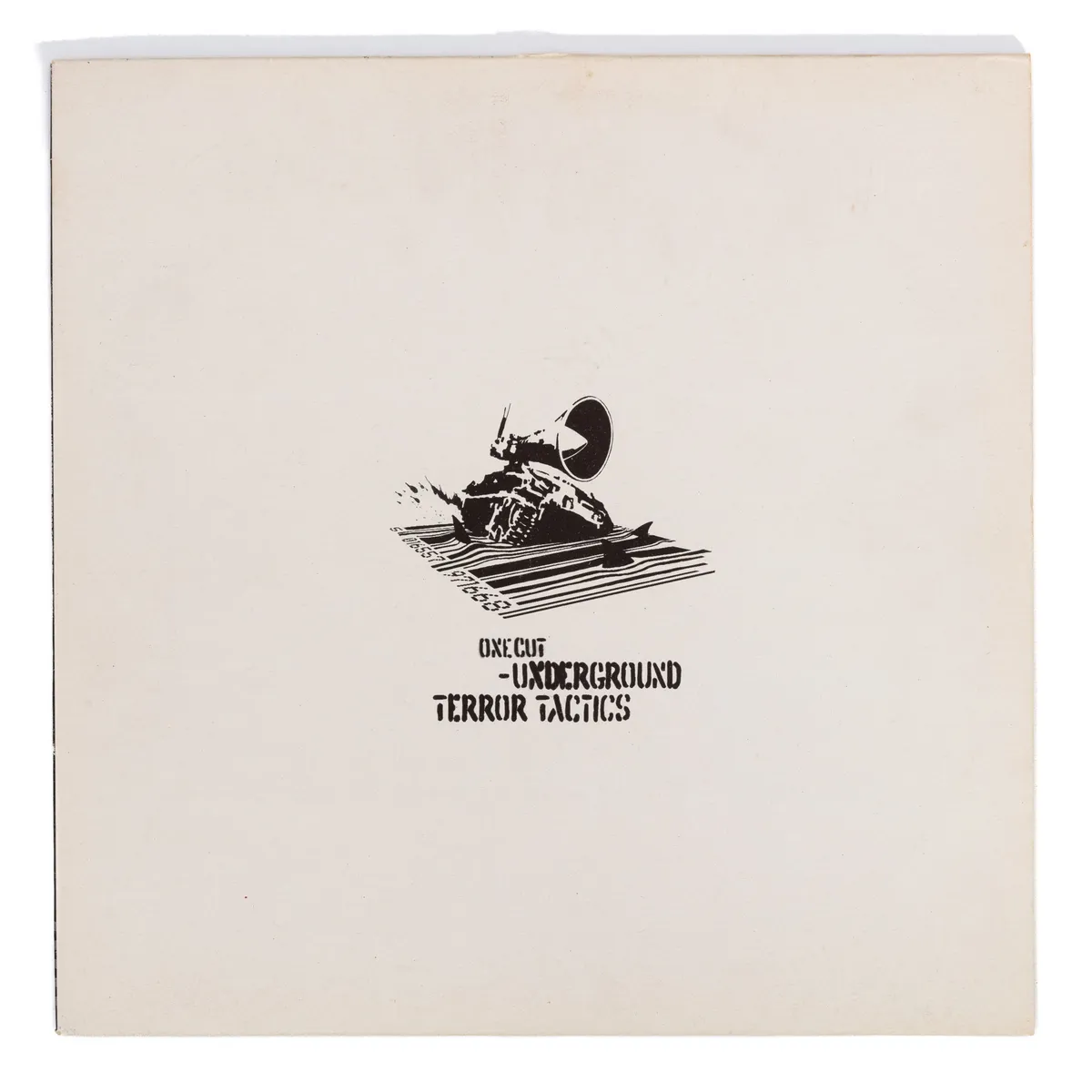 Lot 207: Banksy (British, b.1974)ONECUT : Underground Terror Tactics