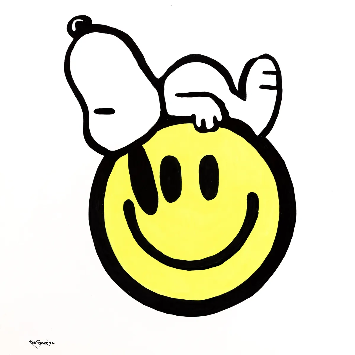 Lot 211: Karl Striker (British, b.1978)Happy Days (neon)
