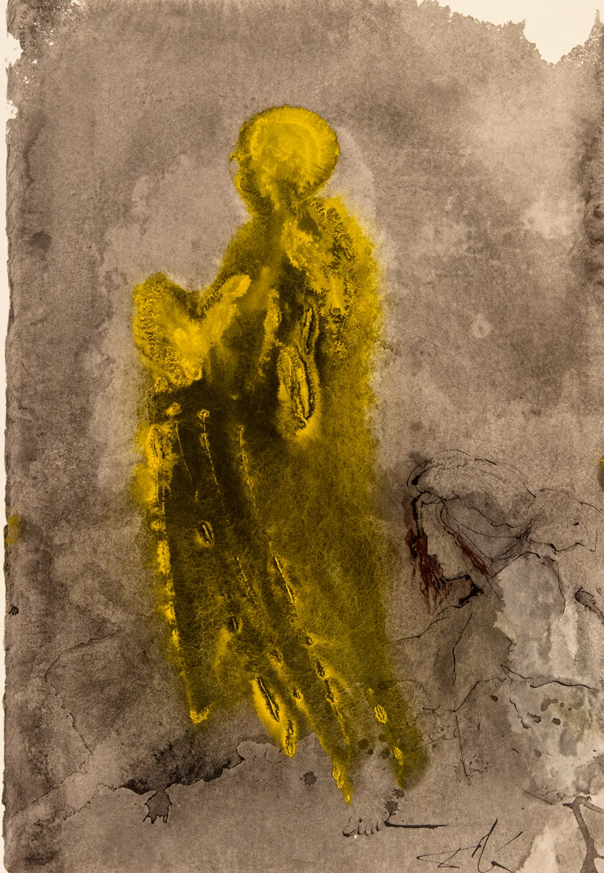 Lot 402: Salvador Dali (Spanish, 1904-1989)Noli Me Tangere (From the suite Biblia Sacra)