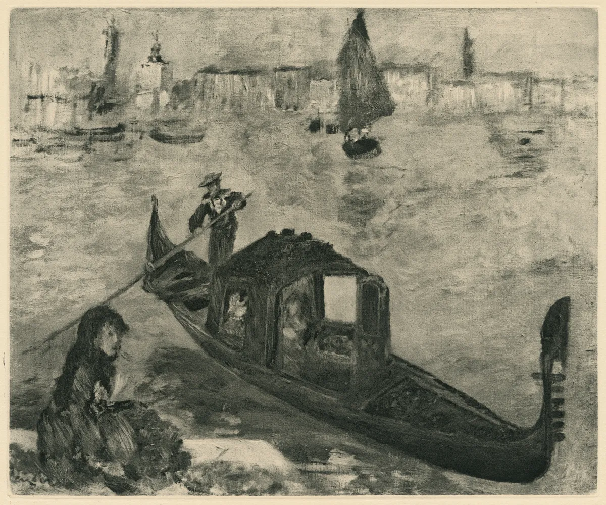 Lot 202: Pierre Auguste Renoir (French, 1841-1919)Venise