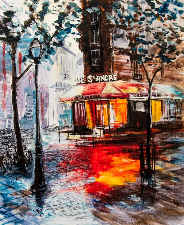 Patrick Abraham (French, b.1955)Le Saint Andre