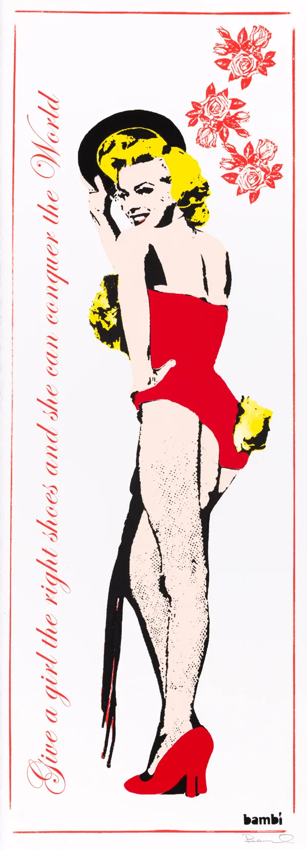Bambi (British, b.1982)Marilyn