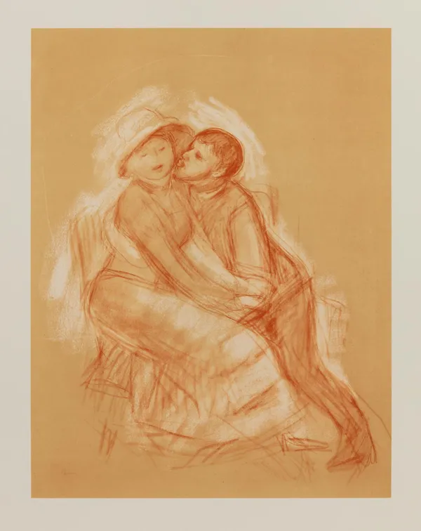 Pierre Auguste Renoir (French, 1841-1919)Les Amoureux