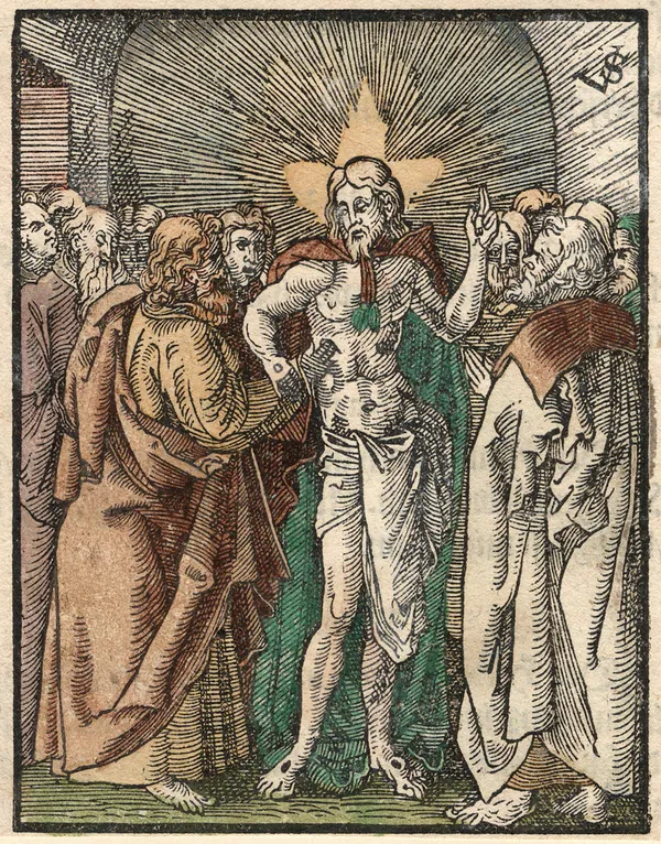 Albrecht Durer (German, 1471-1528)Christ Appearing To The Apostles