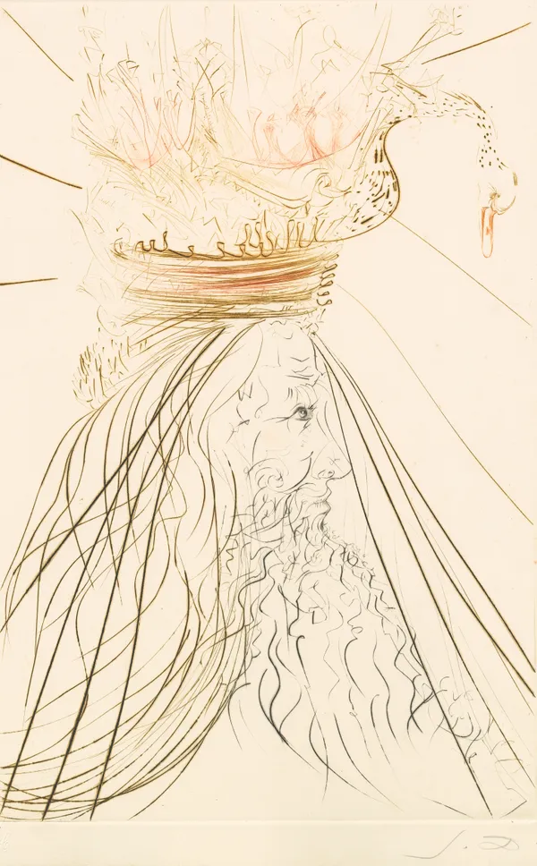 Salvador Dali (Spanish, 1904-1989)Le Roi Marc