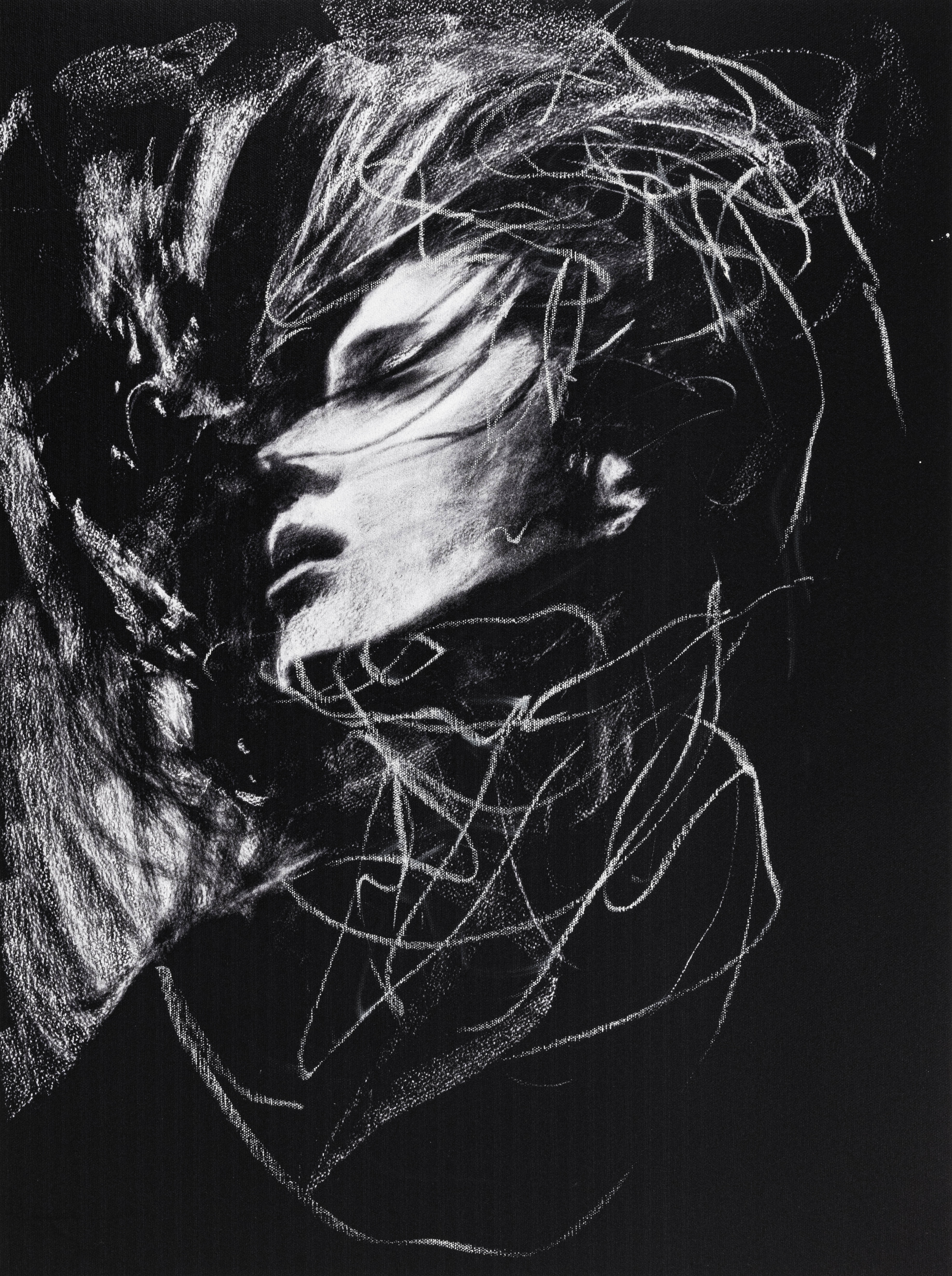 Mad Charcoal (American, b.1995)Exhale 2026 From a series of unique variants