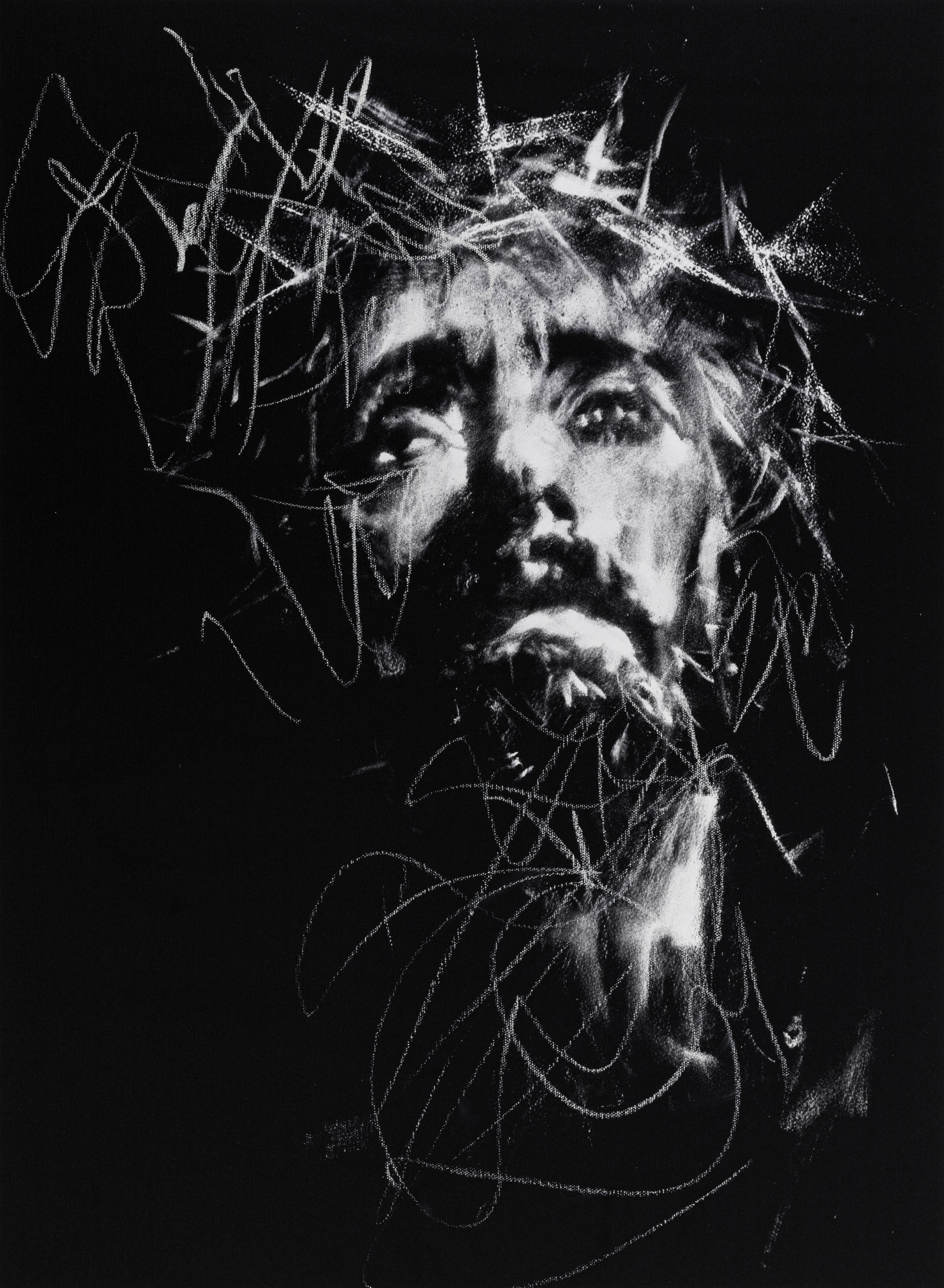 Mad Charcoal (American, b.1995)Passion From Above 2026 From a series of unique variants