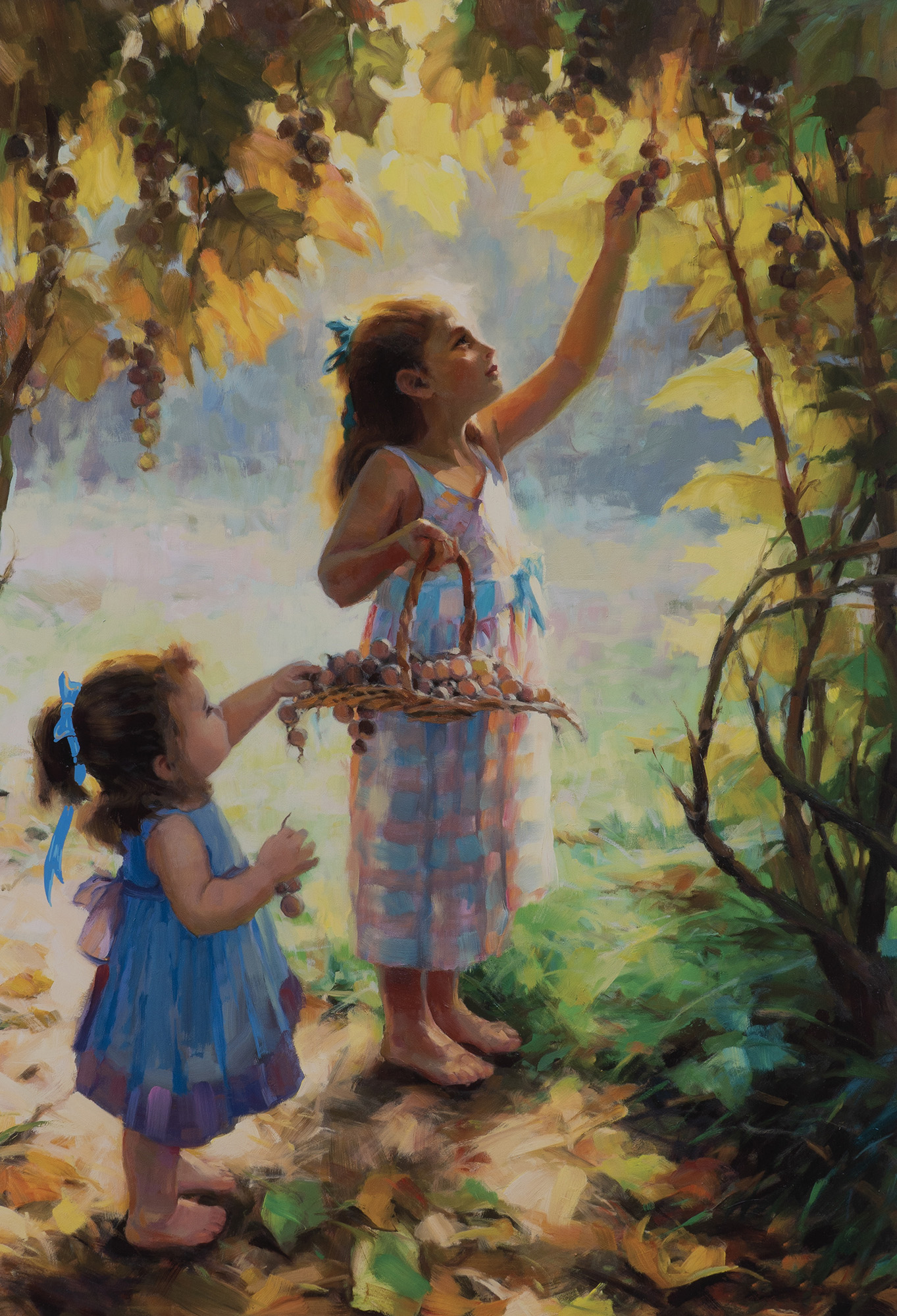 Steve Henderson (American, b.1957)The Harvesters Example AP of 10 From the special hand-painted edition