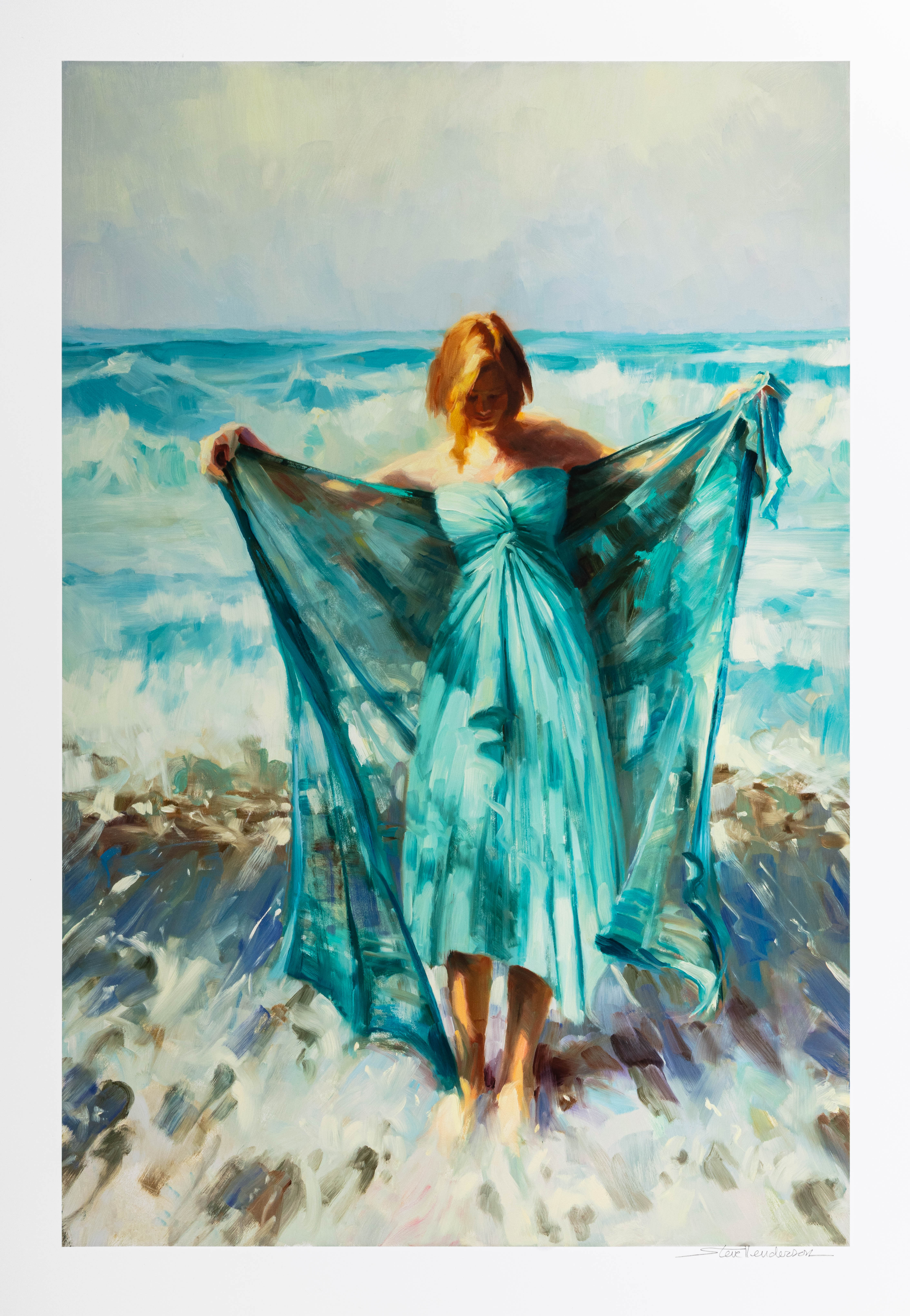 Steve Henderson (American, b.1957)Aphrodite Example EA of 25 inscribed with an original haiku poem verso