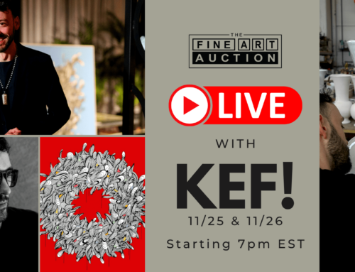 Don’t miss KeF! Thanksgiving Weekend on The Fine Art Auction