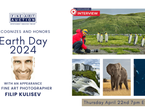 Special Earth Day 2024 Broadcast: The Fine Art Auction Welcomes Photographer Filip Kulisev