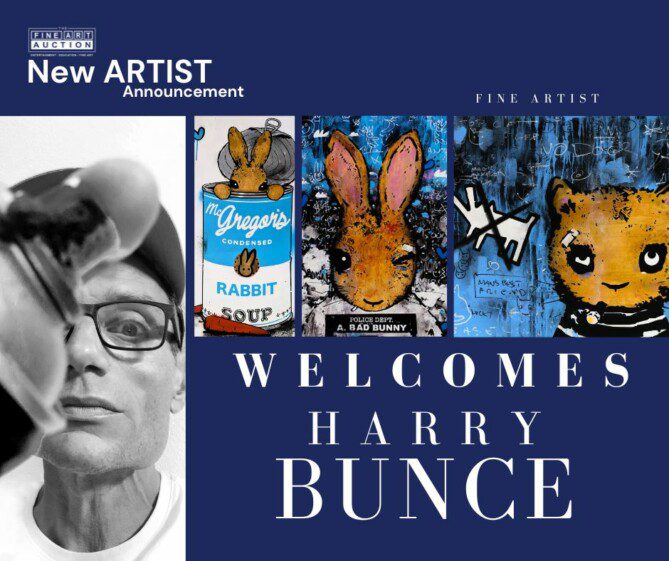 Harry Bunce now available at The Fine Art Auction