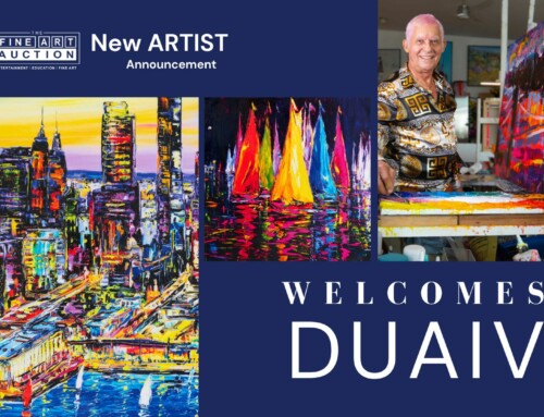 The Fine Art Auction is thrilled to introduce fine art artist DUAIV