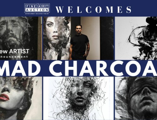 The Fine Art Auction welcomes emerging artist MAD CHARCOAL