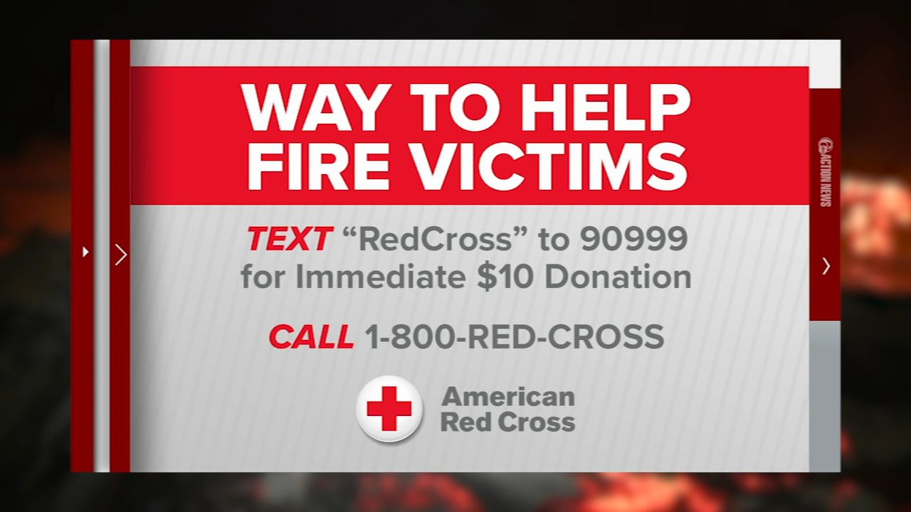 ways to help california fire victims