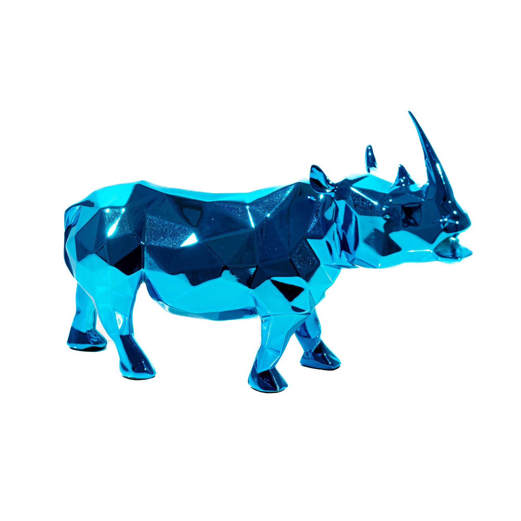 Rhino Spirit – Blue Rhino Spirit - Blue by Richard Orlinski